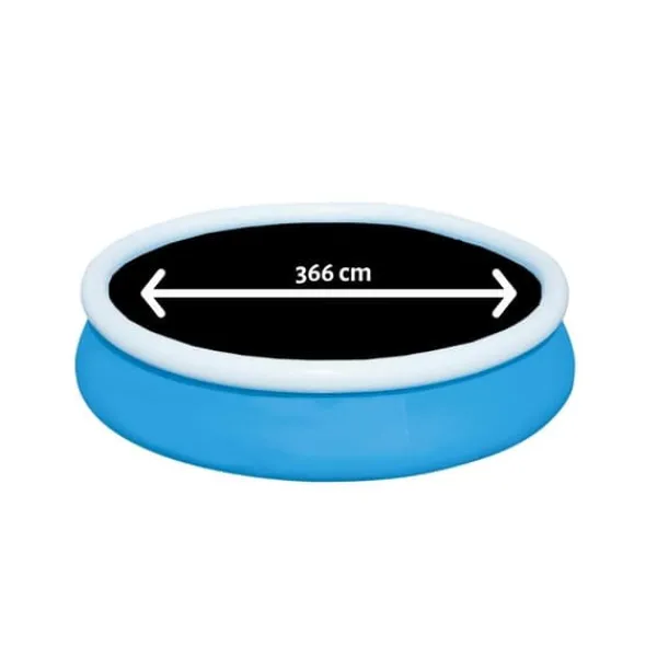 Intex swimmingpool - Prisma ram - 366 x 76 cm - Inklusive solsegel- och filterpump Pooler