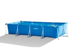 Discount Intex swimmingpool - Rampool - 450 x 220 x 84 cm - Inklusive solsegel, filterpump och filter Pooler