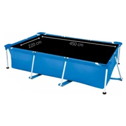 Discount Intex swimmingpool - Rampool - 450 x 220 x 84 cm - Inklusive solsegel, filterpump och filter Pooler