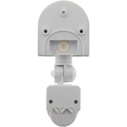 Outlet IP44 rörelsedetektor - justerbar huvud - 1200W - Vit - Zenitech Rörelsedetektorer