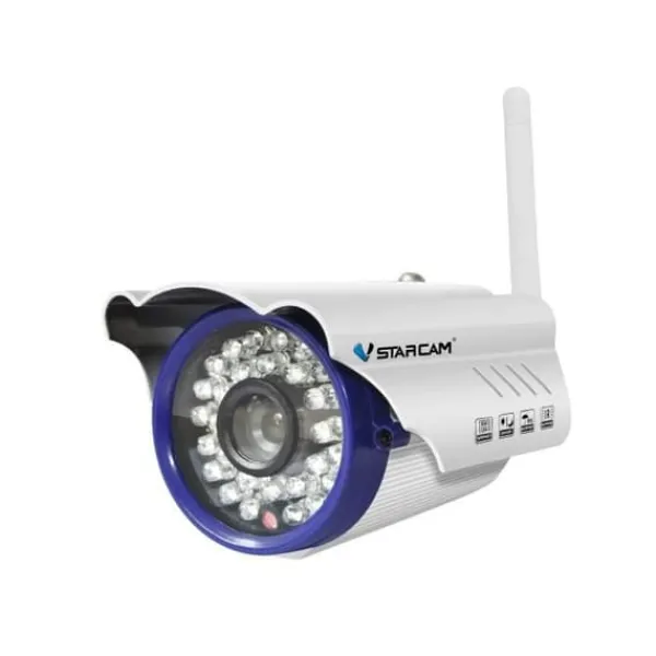 IP-kamera för övervakning - LCC® - Webbkamera - HD 720P - Infraröd vision - Plug & Play