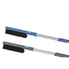 Isskraber med børste 77cm - Aluminium skaft og med vendbar klinge