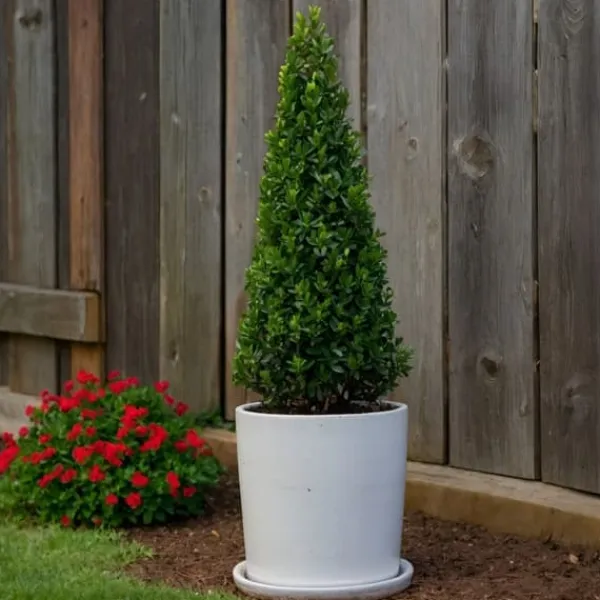 New Japansk järnek - Set om 2 - Ilex crenata 'Jenny' - Höjd 55-65cm - ⌀21cm Trädgårdsväxter