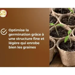 Jord för Sådd - OR BRUN - OBRTSEM6U - 6L - Förbättrar Dräneringen - Optimal VattenRetention Jord & Sand