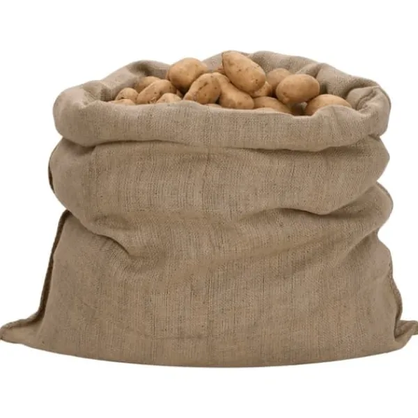 Outlet Jutesäckar 10 st 100x110 cm 100 % jute 340 gsm Jord & Sand