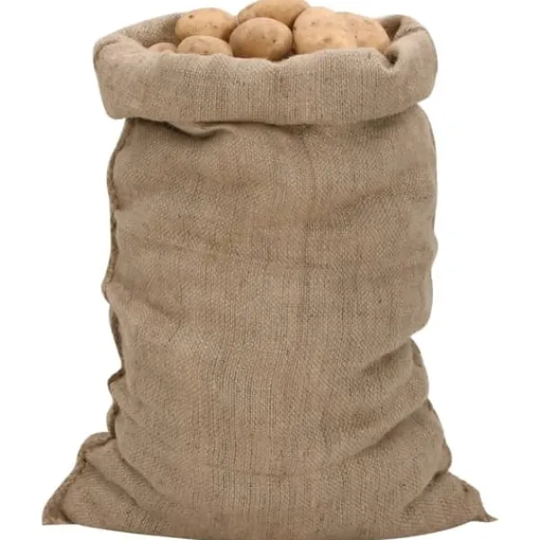 Clearance Jutesäckar 10-pack 60x105 cm - Ekologiska och multifunktionella | Material: 100% jute | Storlek: 60x105 cm Trädgårdskorgar