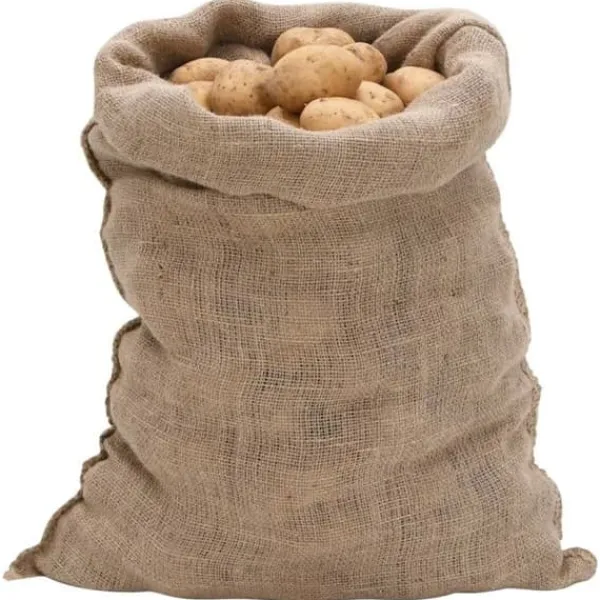 New Juteväska - - 5 st - 60x105 cm - 100% återvinningsbar - 220 g/m² Trädgårdskorgar