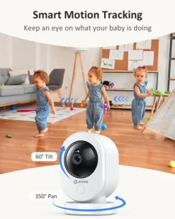 Outlet 4K UHD Inomhus Säkerhetskamera, Högupplöst 8MP, Dual-Band WiFi Anslutning, 8x Digital Zoom Säkerhetsmonitorer & Videokameror