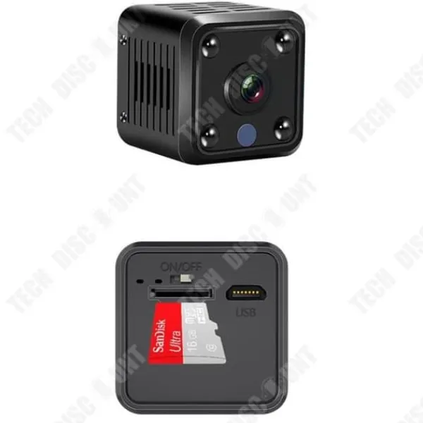 Discount Kamera - TD® - X6 - Nattvision - Rörelsedetektering - Trådlös Säkerhetsmonitorer & Videokameror