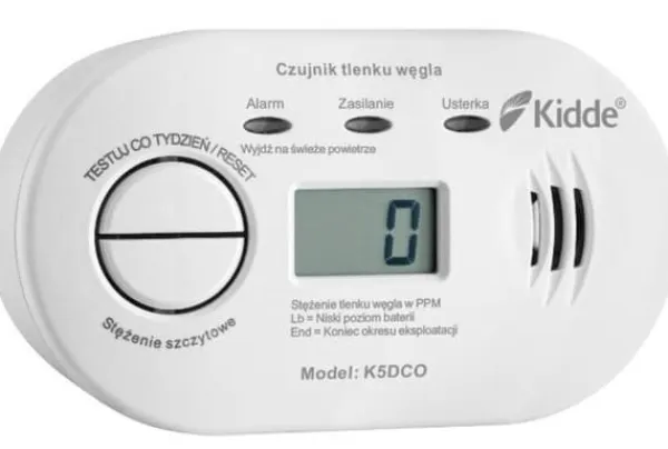 Kidde K5DCO DPM Kolmonoxidsensor med LCD-skärm