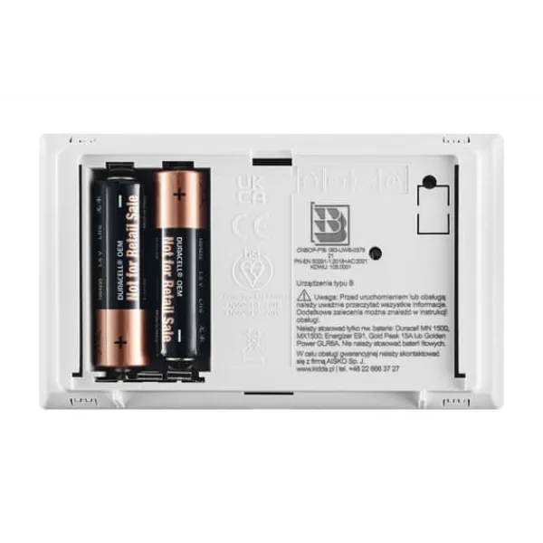 Sale Kidde K7DCO kolmonoxidsensor med LCD-skärm Rök- & Koloxiddetektorer
