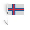Discount Klistret flagga - Flerfärgad - Färöarna - 14 x 21 cm - 10 stycken - Hållbar polyester Flaggor & Vindstrutar