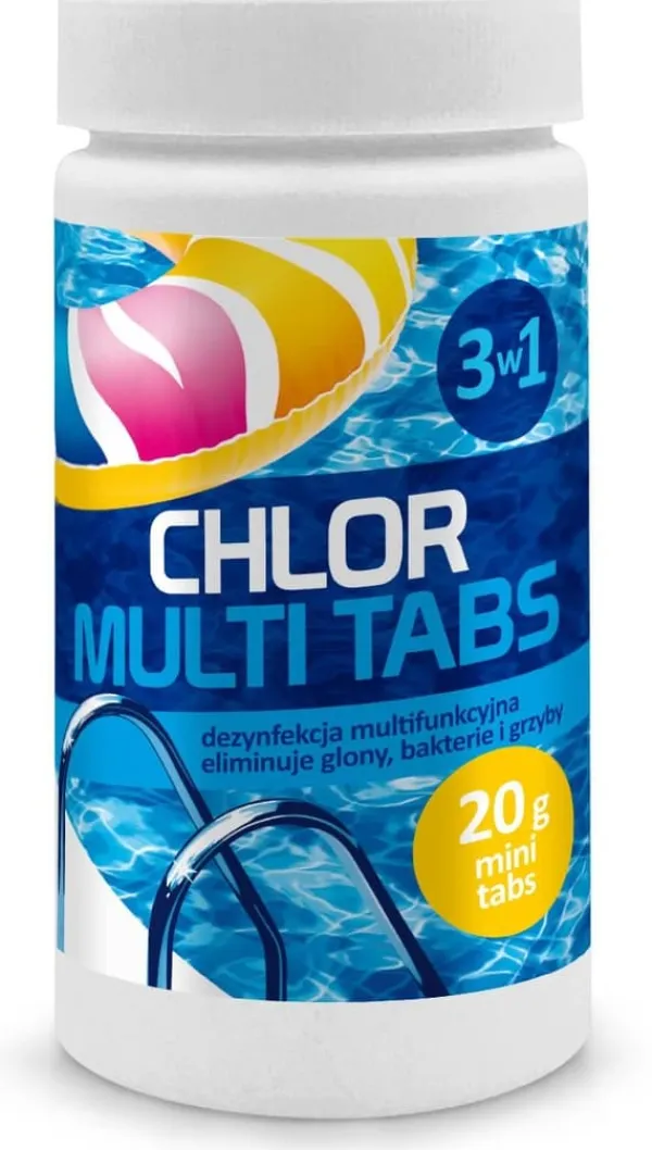 Discount Klor Mini Multitabletter 20g 1kg - Gamix Pool- & Spatillbehör
