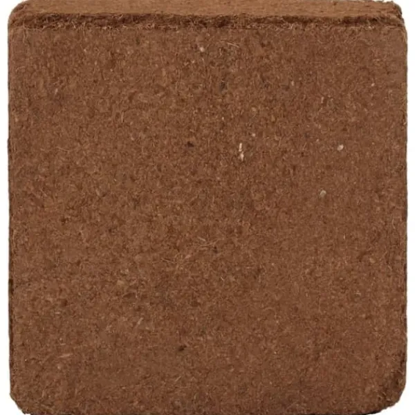 Kokosfiberblock för växttillväxt - Odlingsmedium | 2-pack | Totalvikt: 10 kg | Färg: Natur