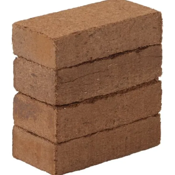 Kokosfiberblock 12-pack - Odlingsmedium för växter | Vikt: 7,8 kg | Storlek per block: 650 g