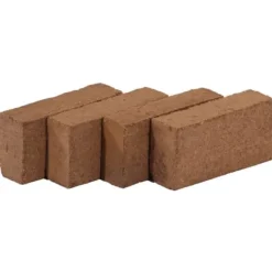 Kokosfiberblock 12-pack - Odlingsmedium för växter | Vikt: 7,8 kg | Storlek per block: 650 g