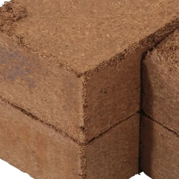 Kokosfiberblock 12-pack - Odlingsmedium för växter | Vikt: 7,8 kg | Storlek per block: 650 g