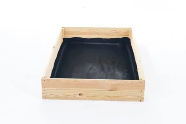 Viking Choice Kompakt 140x80x18 cm Trädgårdsbädd i furu för balkonger & terrasser