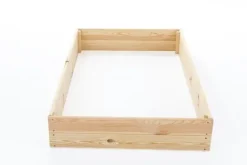 Viking Choice Kompakt 140x80x18 cm Trädgårdsbädd i furu för balkonger & terrasser