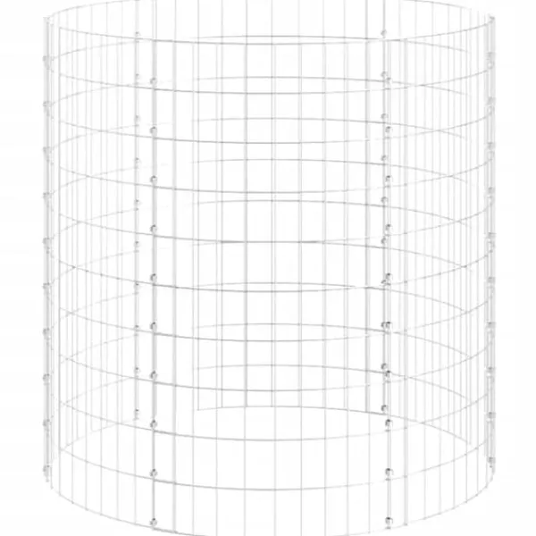 Hot Kompost Ø100x100 cm galvaniserat stål - Kompostbehållare - Kompostlåda - Home & Living Kompostering