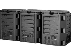 Discount KOMPOSTBIN-MODUL COMPOGREEN 1200 L SVART - PP-IKSM1200C Kompostering