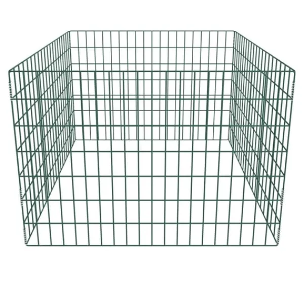 vidaXL Kompostgaller kvadrat 100 x 100 x 70 cm