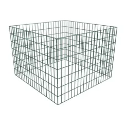 vidaXL Kompostgaller kvadrat 100 x 100 x 70 cm