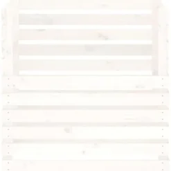 Kompostlåda vit 80x80x78 cm massiv furu - Kompost - Kompostlåda - Home & Living