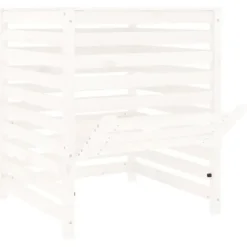 Clearance Kompostlåda vit 82,5x82,5x99,5 cm massiv furu - Kompost - Kompostlåda - Home & Living Kompostering