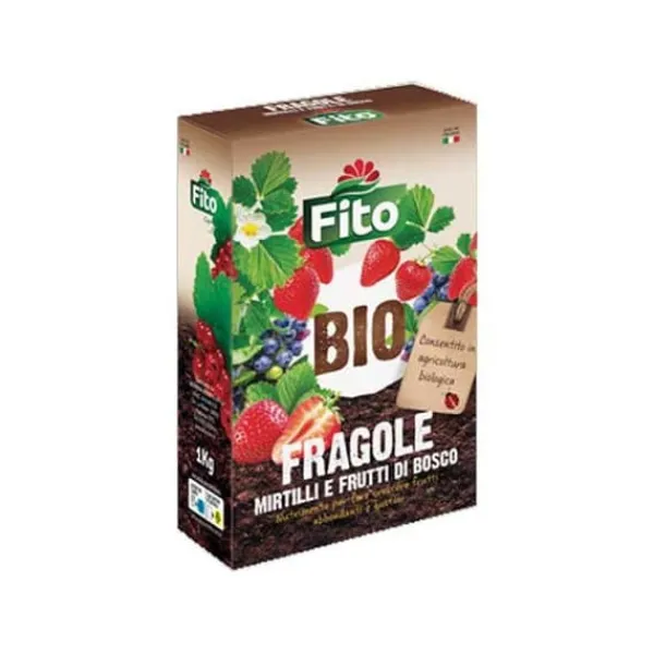 New KONFEKT FÖR JORDGUBBAR OCH SMÅ FRUKTER 1KG FITO BIO Gödningsmedel