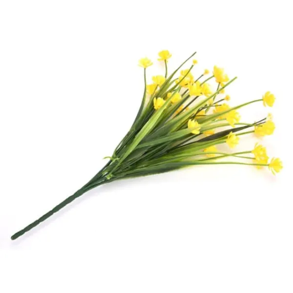 Konstgjorda Falska Blommor Bunt Utomhus Grönska Buskar Växter Inomhus Utomhus Hem Trädgårdsdekor