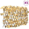 New Konstväxt lönnlöv expanderbar spaljé 5 st | Färg: Orange | Storlek: 180x60 cm Valvbågar, Spaljéer, Bersåer & Pergolor