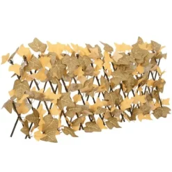 Konstväxt lönnlöv spaljé expanderbar orange 180x30 cm Valvbågar, Spaljéer, Bersåer & Pergolor