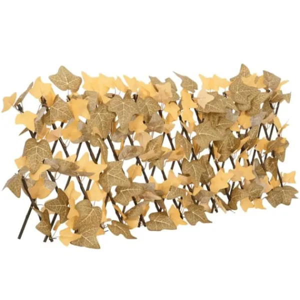 Konstväxt lönnlöv spaljé expanderbar orange 180x30 cm Valvbågar, Spaljéer, Bersåer & Pergolor