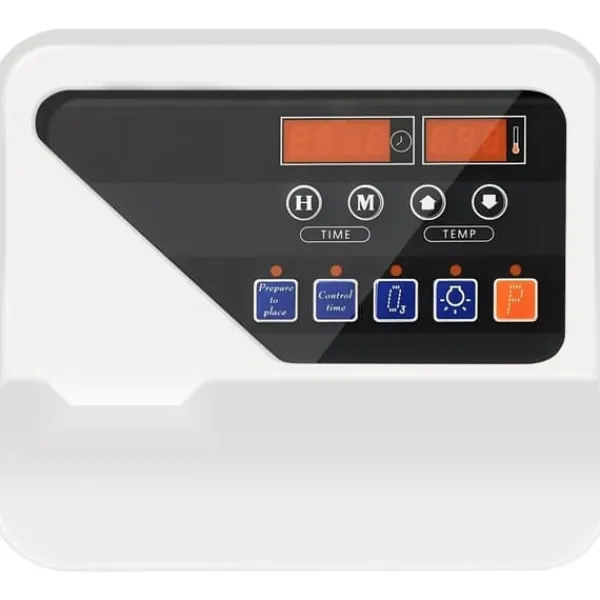 Kontrollenhet för extern bastuvärmare 3KW-9KW, Bastuspiskontroll 104-221℉, Tid och Temperatur.