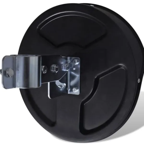 Konvex trafikspegel 30 cm PC-plast svart - Trafikspegel - Trafikspeglar - Home & Living