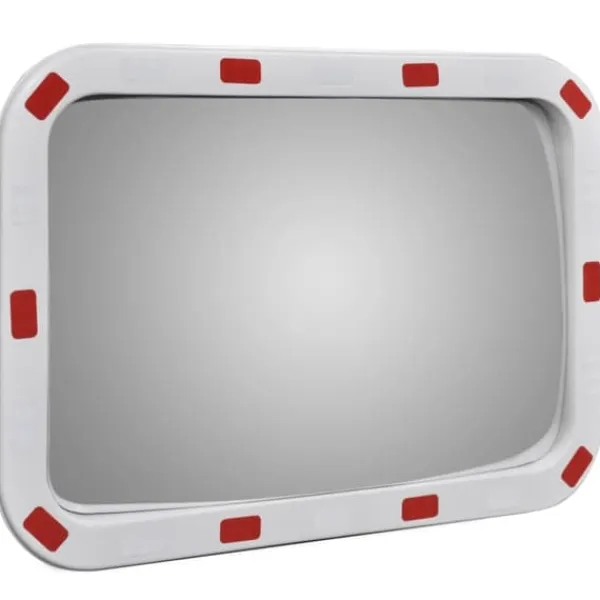 Konvex trafikspegel PC-Plast 40 x 60 cm med reflexer - Trafikspegel - Trafikspeglar - Home & Living