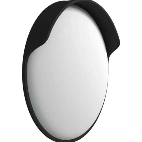 Discount Konvex trafikspegel utomhusbruk svart Ø60 cm polykarbonat - Trafikspegel - Trafikspeglar - Home & Living Säkerhetsspeglar