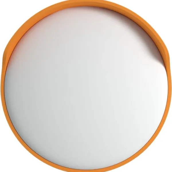 Best Konvex trafikspegel utomhusbruk orange Ø30 cm polykarbonat - Trafikspegel - Trafikspeglar - Home & Living Säkerhetsspeglar