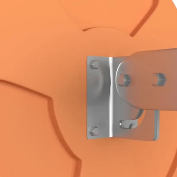 Best Konvex trafikspegel utomhusbruk orange Ø30 cm polykarbonat - Trafikspegel - Trafikspeglar - Home & Living Säkerhetsspeglar