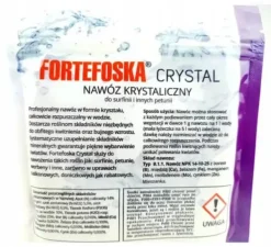KRISTALLGÖDNINGSMEDEL FÖR SURFINIA FORTEFOSKA CRYSTAL 250G MYCKET EFFEKTIVT Gödningsmedel