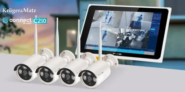 Kruger & Matz Connect C210 Tuya WiFi-övervakningssats