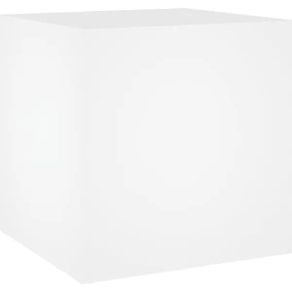 New Krukor & odlingslådor - Living Odlingslåda vit 40x40x40 cm konstruerat trä Krukor & Växtbehållare