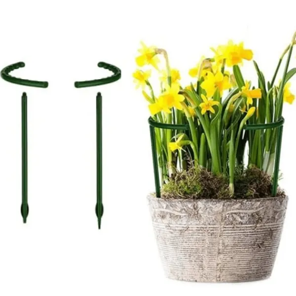 Krukstöd - Stöd för Växter & Blommor - 4 delar set - 14 cm