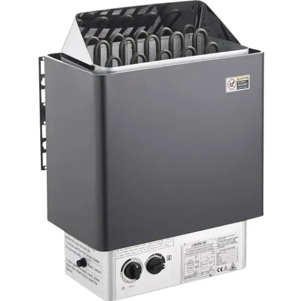 8KW Elektrisk Bastuvärmare, Inbyggd Kontroll, Anpassad för 8-12 m³ Hemma Spa