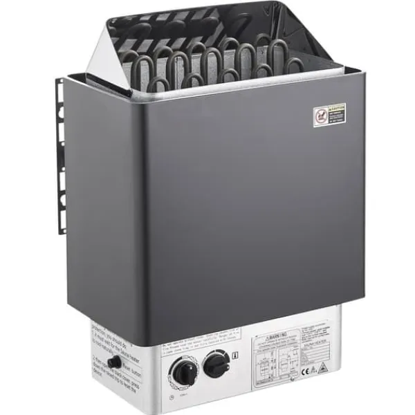8KW Elektrisk Bastuvärmare, Inbyggd Kontroll, Anpassad för 8-12 m³ Hemma Spa