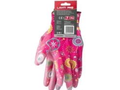 Discount Lahti Pro Trädgårdshandskar 8 rosa L230308K Trädgårdsverktyg