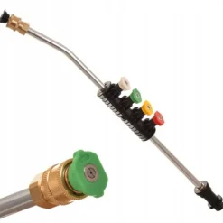 Hot Lans + SET munstycken för KARCHER K2 K3 K4 K5 K6 K7 bricka med snabbkoppling Trädgårdsmaskiner