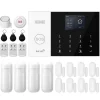Discount Larm System, Smart Hem Integration, App Kontroll,EU-plugg, 4G WiFi Kit E Hemlarmsystem