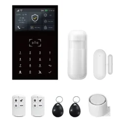 Best Larm System, Trådlös Anslutning, Smart Hem Kompatibilitet,EU-plugg, 2G GSM Kit A Hemlarmsystem
